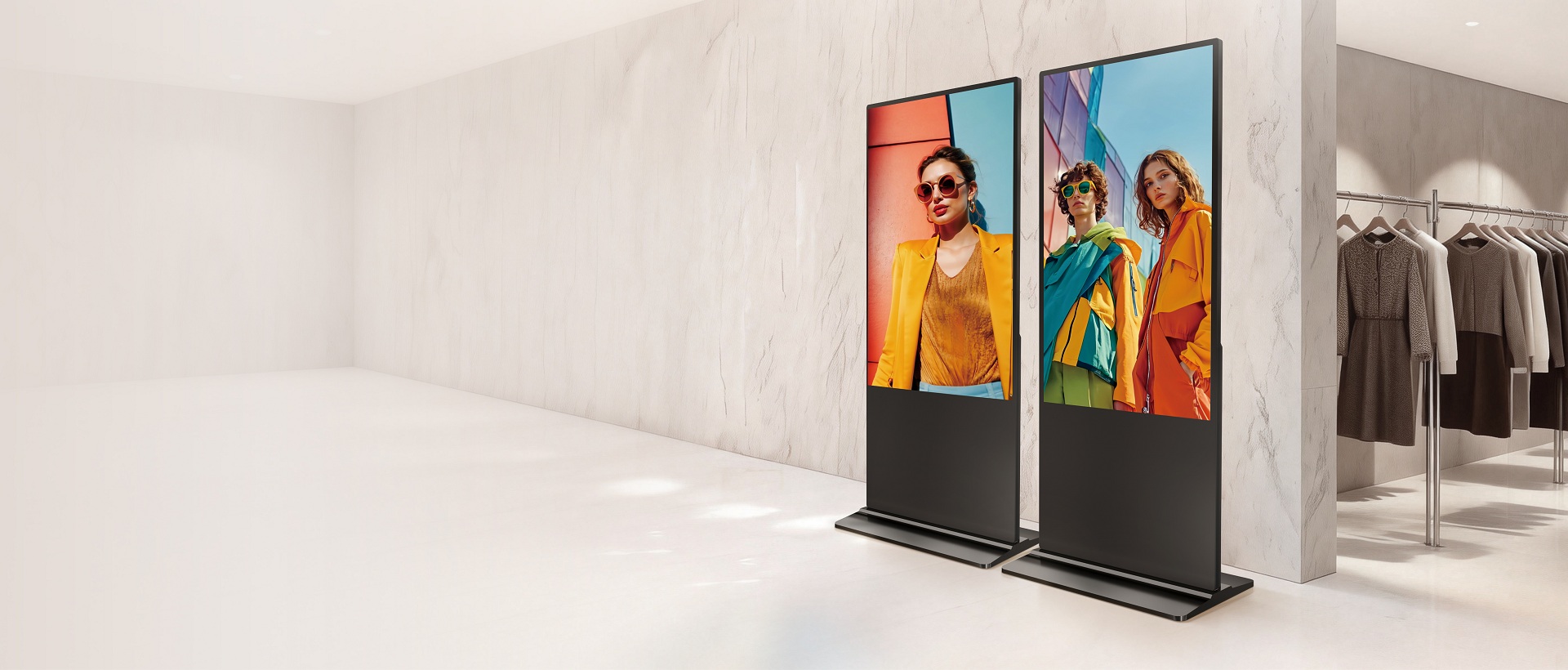 Floor-Standing Digital Signage