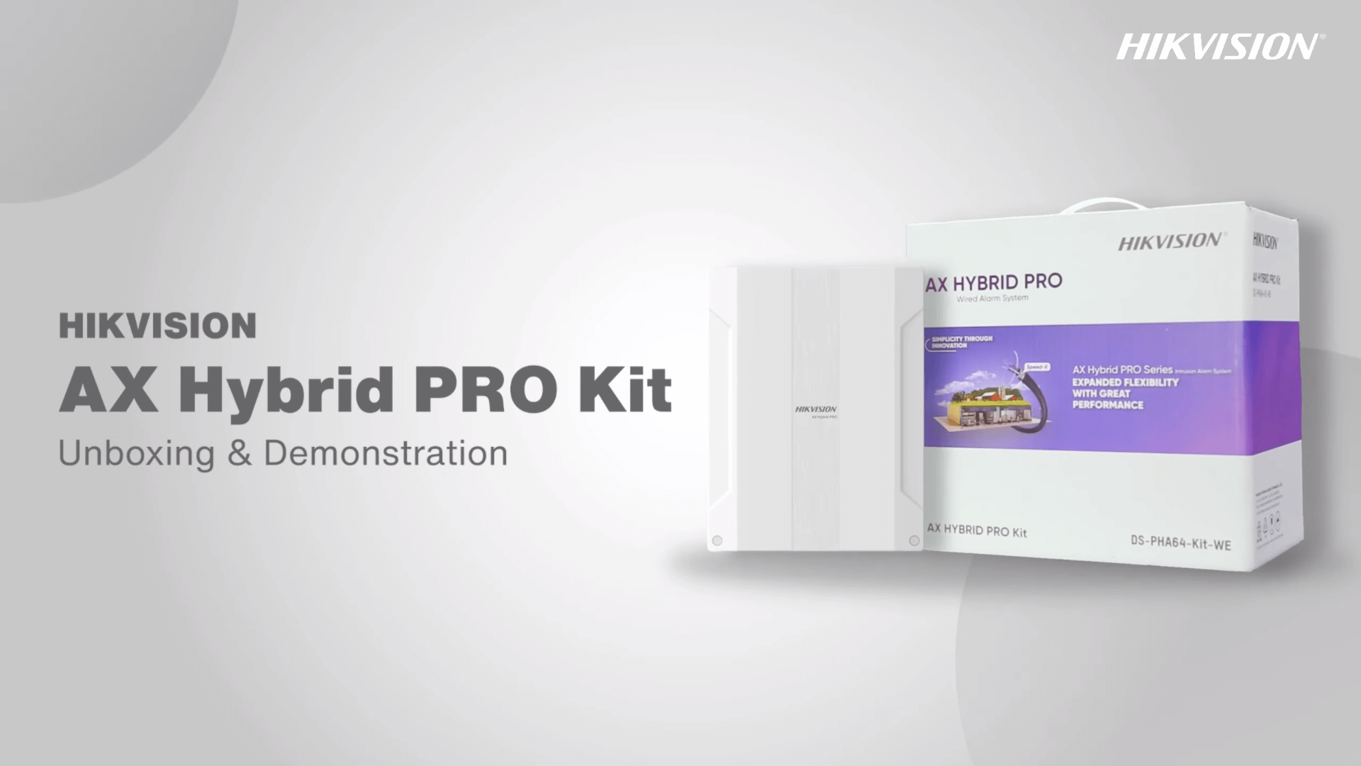 AX Hybrid PRO kit - unboxing & demonstration