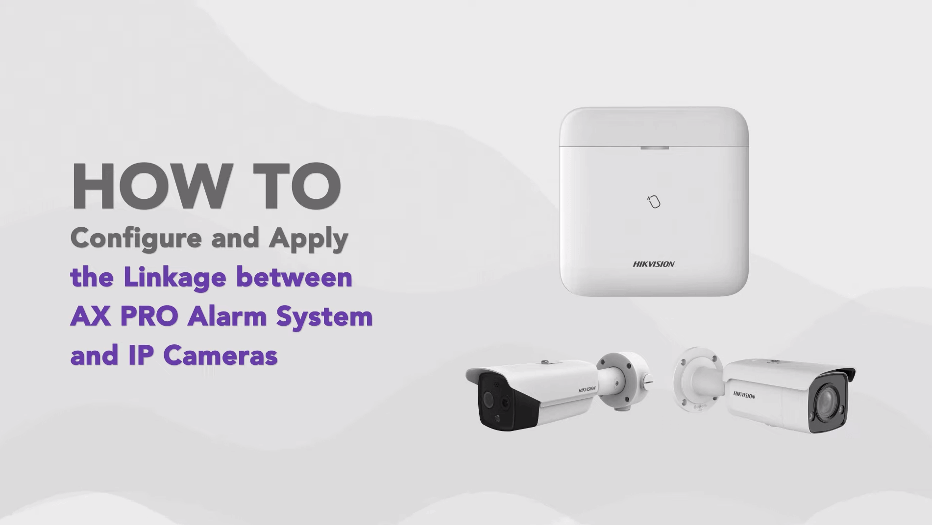 How to configure and apply the linkage between AX PRO Alarm systems and IP cameras