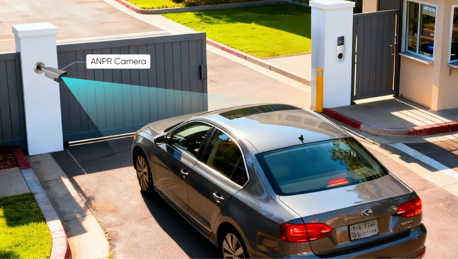 Vehicle efficient pass with ANPR recognition