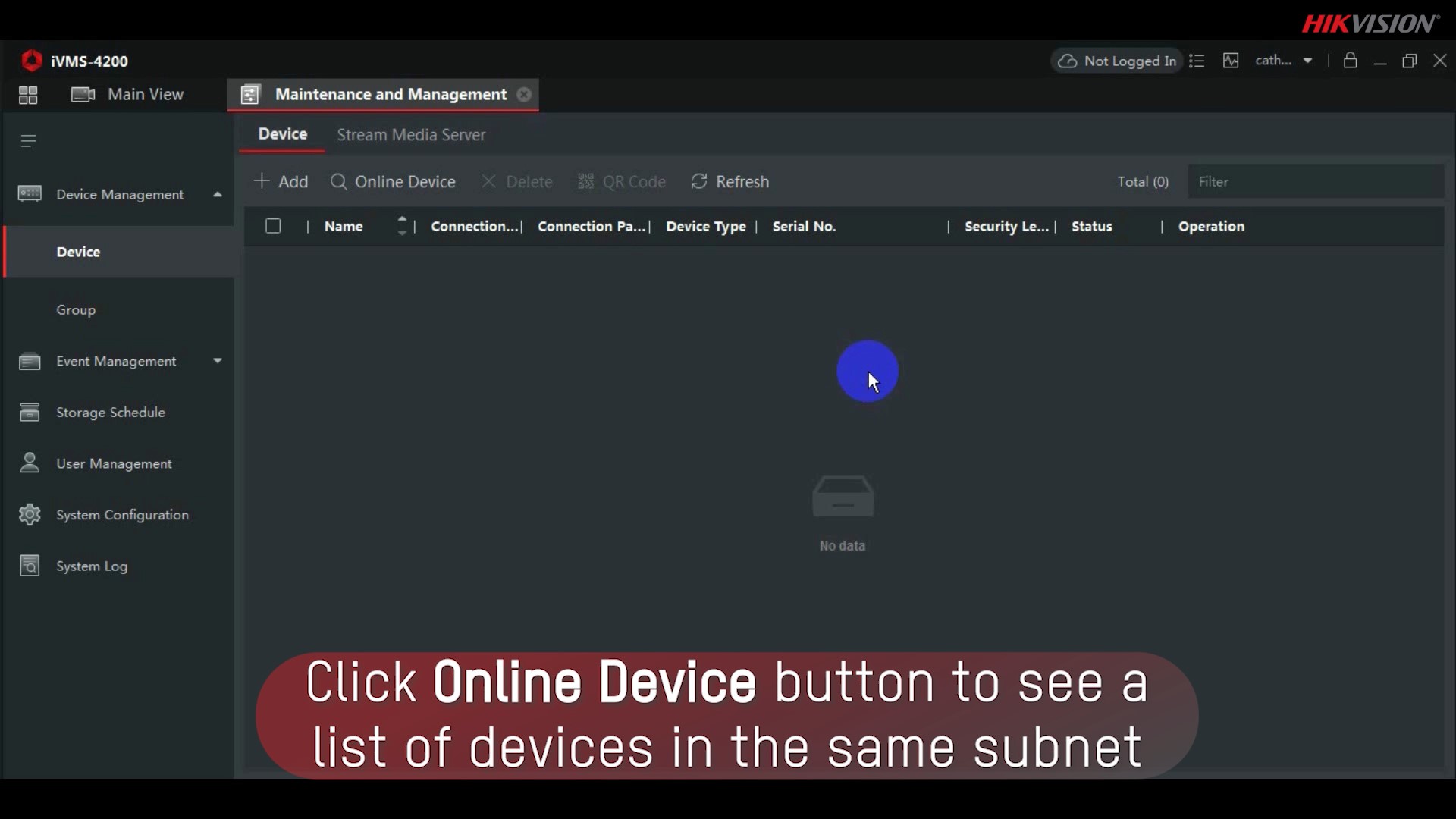 How to Activate and Add Hikvision Device to iVMS-4200 via IP Mode