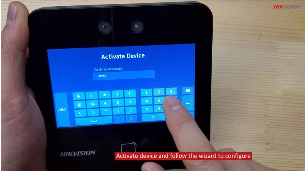 How to Activate and Add Person on MinMoe Face Terminal