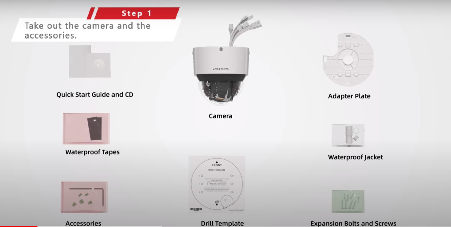 PTRZ Dome Network Camera Installation